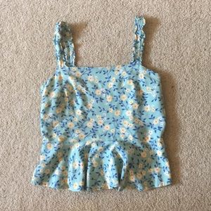 floral Francesca tank top